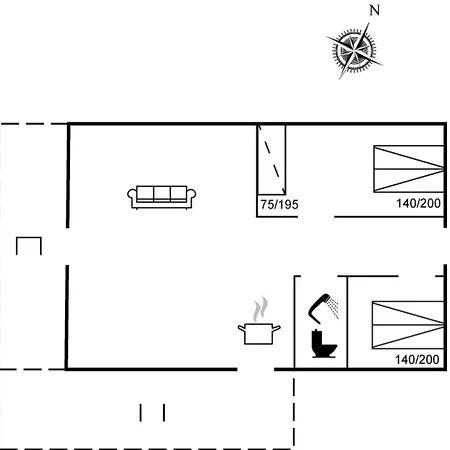 Prázdninový dům Undine - 300m From The Sea By Interhome Middelfart